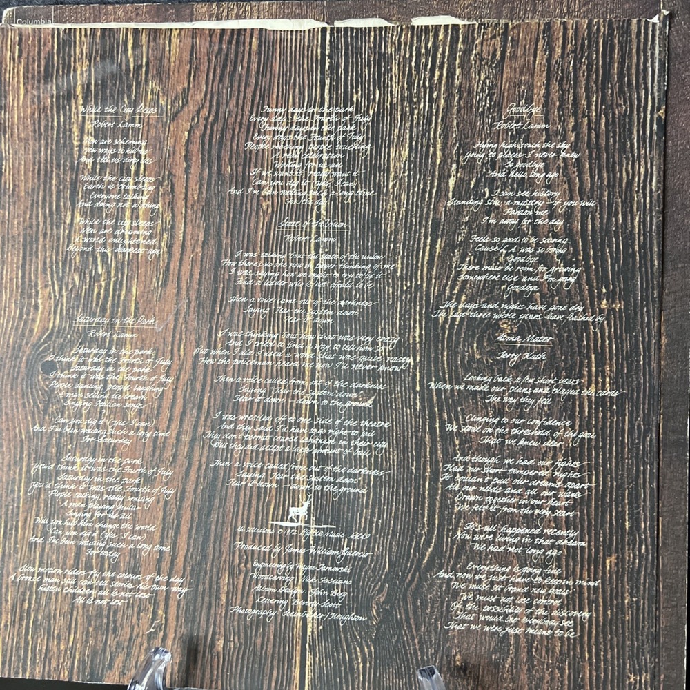 Chicago - Chicago Vinyl CARDBOARD SLEEVE ONLY POSTER NO VINYL Columbia KC 31102 - Picture 6 of 15
